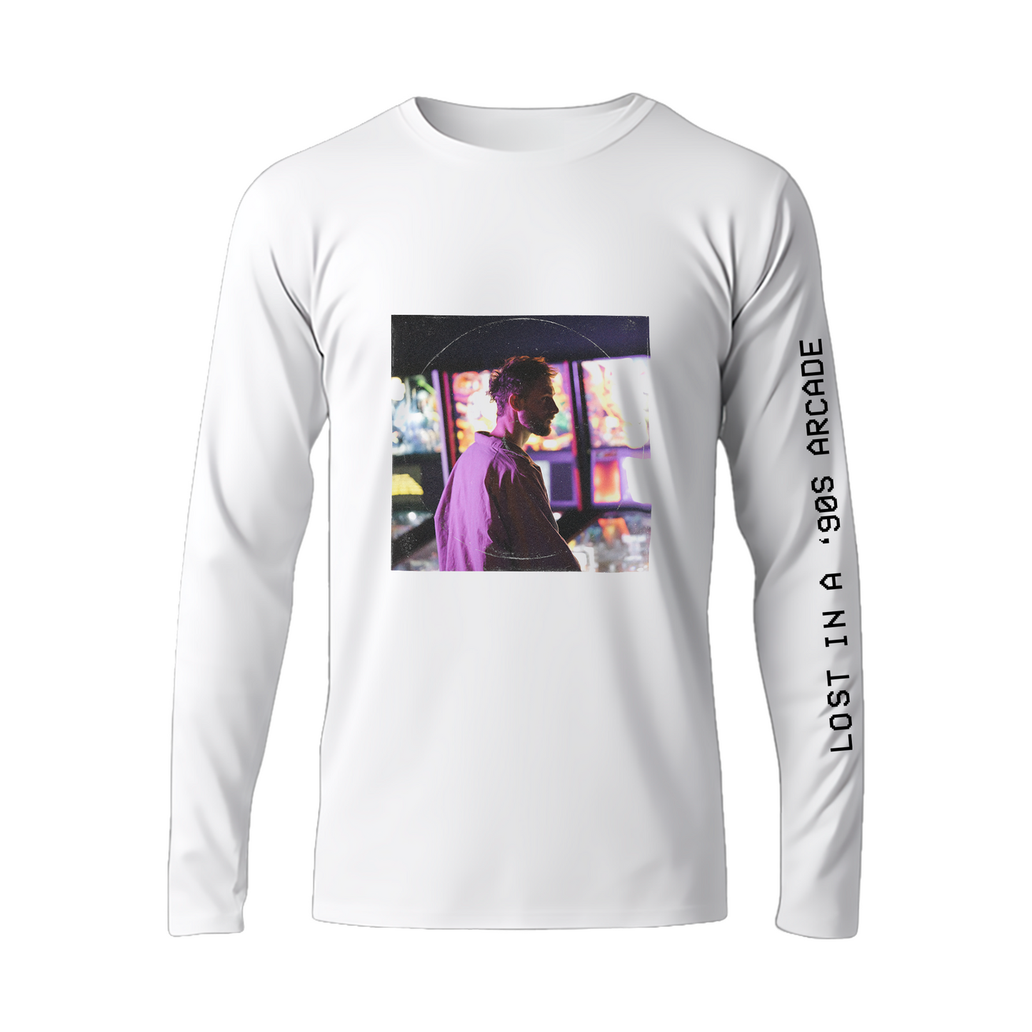 Lost In A '90s Arcade | Longsleeve T-Shirt