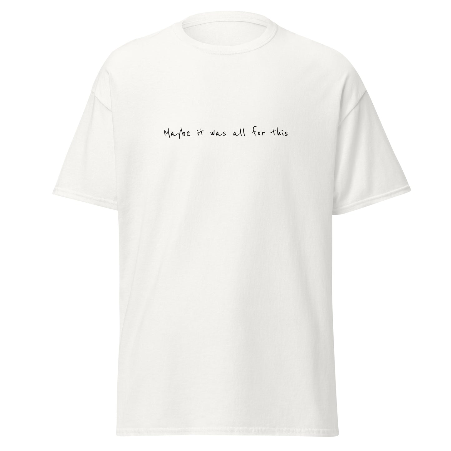 Maybe it was all for this | T-Shirt